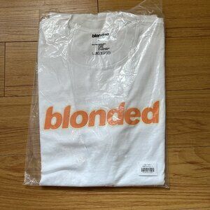 Frank Ocean Blonded Logo Orange T-shirt Large